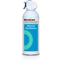 MicroCare Flux Remover, Universal - Safe for People and Planet, 10.5oz Aerosol, 12 cans/B