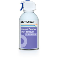 MicroCare General Purpose Dust Remover, 10oz Aerosol, StatZap Comp., .61lb can, 12 cans/B