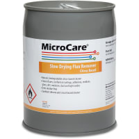 MicroCare Flux Remover (Citrus-Based), Slow Drying, 1 Gallon, 6lb Minipail