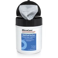 MicroCare Presaturated Wipes, Surface Electronics Cleaner, Multi-Task, 100 wipes/Tub