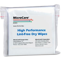 MicroCare General Purpose Wipes, Optical Grade, Small, 4" x 4", 50 sheets/PK