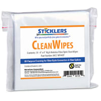 MicroCare Fiber Optic Wipes - Flat Pack, CleanWipes, 4"x 4", 50 wipes/PK, 50 packs/BX