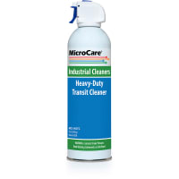 MicroCare Heavy-Duty Transit Cleaner, 19oz Jumbo Aerosol, 1.3lbs can, 12 cans/BX