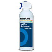 MicroCare Flux Remover, Lead-Free, 1.5 oz Aerosol, 12 Cans/Box, Fast Drying, No Residue