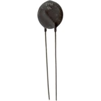 Amphenol Advanced Sensors Thermistor, ICL, NTC, Res 50 Ohms, Tol 25%, Radial, Disc, Cur-Rtg 1.1 A, Dia-Max 0.45 In