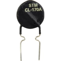 Amphenol Advanced Sensors Thermistor, ICL, NTC, Res 16 Ohms, Tol 25%, Radial, Disc, Cur-Rtg 2.7 A, Dia-Max 0.55 In