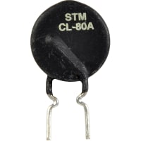 Amphenol Advanced Sensors Thermistor, ICL, NTC, Res 47 Ohms, Tol 25%, Radial, Disc, Cur-Rtg 3 A, Dia-Max 0.77 In