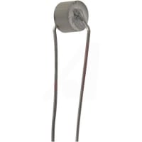 Amphenol Advanced Sensors Thermistor, Over-Current Protection, PTC, Res 50 Ohms, Tol +/-30%, Radial, Disc, +65C