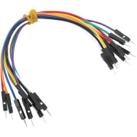 MikroElektronika Wire Jumpers Male to Male (15 cm length, 10pcs)