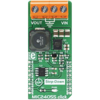 MikroElektronika MIC24055 Click, Buck Regulator, 3.3 V, Analog, GPIO, SPI, 2.25"X1"