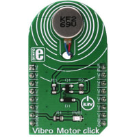 MikroElektronika Vibro Motor Click, DC, PWM, 3.3V, ERM Motor, DMG3420U