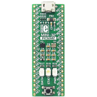 MikroElektronika MINI-32 for PIC32MZ, CryptoAuthentication Device, 3.3V or 5V, USB, 32-bit