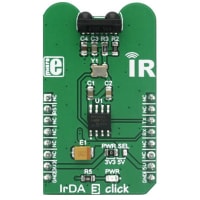 MikroElektronika IrDA 3 Click, intelligent IR transceiver, GPIO, UART, 3.3V or 5V, MCP2122 & TFDU4101