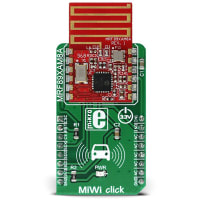 MikroElektronika MiWi Click, Compact Low Power Subgigahertz Transceiver, RF Sub 1GHz, 3.3V, GPIO, SPI