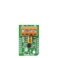 MikroElektronika RS-485 5V Click Accessory Board, Memory Expansion, RS-485/RS-422, ADM485