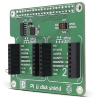 MikroElektronika Pi 3 Click Shield, Use w/ Raspberry Pi 3 model B, 2 B, 1 A+ and B+, MCP3204