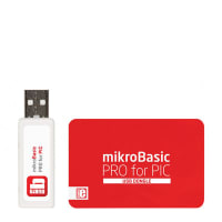 MikroElektronika mikroBasic PRO for PIC compiler with USB Dongle Licence