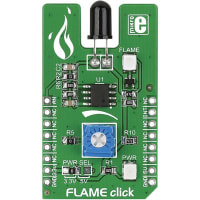 MikroElektronika Sensors, Air Quality, Flame Click Board