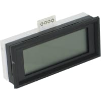 Modutec (Jewell Instruments) Panel Meter;Volt;Positive Green;DPM=+5VDC; Range=0-2VDC; Terminals=13 Pins