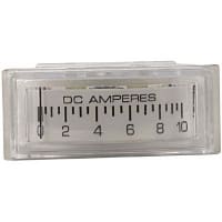 Modutec (Jewell Instruments) Panel Meter, Ammeter, Electrical/Elec, Analog, Range 0-10ADC, Accy 5%