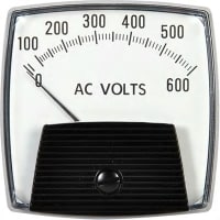 Modutec (Jewell Instruments) AC Voltmeter, 0-600 AC Volts