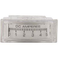 Modutec (Jewell Instruments) Panel Meter, Ammeter, Electrical/Elec, Analog, Range 0-5ADC, Accy 5%