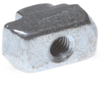 ABB Jokab Safety T-nut, For Quick Guard Fencing System, M5, Galvanized, 0.43x0.35x0.79" (11x9x20mm)