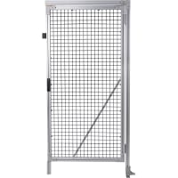 ABB Jokab Safety Mesh Door, 36 Opening, 2M Height, (2) Hinges, Magnetic Door Latch, Handle