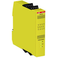 ABB Jokab Safety BSR10 Safey Relay, 3NO 1NC, 24 VDC, No Time Delay