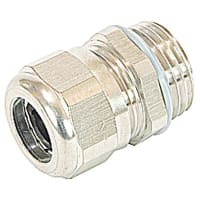 ABB Jokab Safety 1/2in Nickel Plated Brass Cable Gland