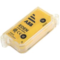 ABB Jokab Safety Eden Eva 2TLA Magnetic Non-Contact Safety Switch, Coded Actuator, Plastic, 24V dc