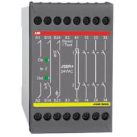 ABB Jokab Safety JSBR4 Safety Relay, Dual Channel, 24 V ac, 4 Safety