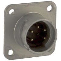 Amphenol Aerospace Connector 165 Miniature Standard Pin 5 165 Series 0.875 In. 0.813 In.