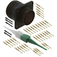 Amphenol Aerospace Male 37 Position Al Wm Receptacle