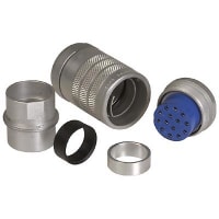 Amphenol Aerospace Connector, 165 Miniature Standard, Socket, 14, 165 Series, 2.407 in., 1.141 in.