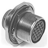 Amphenol Aerospace MS Series, 5Way Jam Nut Conn RECP, Pin Contacts, Size 18, Threaded, MIL-DTL-5015