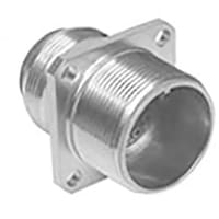 Amphenol Aerospace MS Series, 2WayWall Mount Conn RECP, Pin Contacts, Size 10SL, Threaded, MIL-DTL-5015