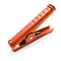 Mueller Conn Test Clips Red Insulated Copper Cont Mtl Zinc Glass Filled Nylon 300A