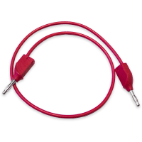 Mueller Banana Plug, Copper, 3000 V (Max.), 22 A, 18 AWG, 413, Red, UL Listed