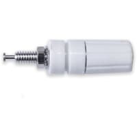 Mueller Binding Post Nickel Plated White