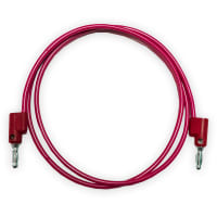 Mueller PATCH CORD STKG BANANA 12" RED