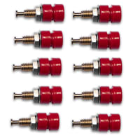 Mueller Pin Tip Plug 5A Red Female Male