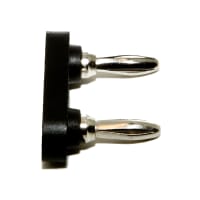 Mueller Mueller Black 4mm Test Connector Nickel Plated 1000V 15A