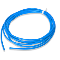 Mueller Hook-Up Wire, 10AWG, TC, Stranded, Blue Silicone Jkt, 45Amp