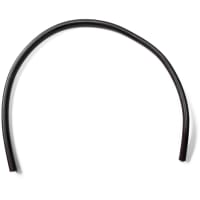 Mueller Hook-Up Wire, 8AWG, BC, Stranded, Black Silicone Jkt, 50Amp