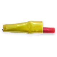 Mueller Aligator Clip Nickel-Plated Steel Contact 10A Yellow BU Series