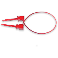 Mueller Test Connector CLIP PLASTIC KELVIN RED