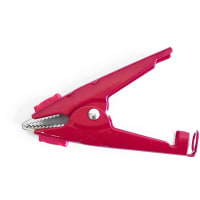 Mueller Battery Clip Pe Coated Red