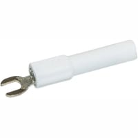 Mueller INSULATED SPADE LUG, WHITE, BULK