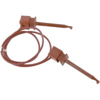 Mueller Clip, Mini Plunger, Beryllium Copper, 20 AWG, Copper, 41/36, 24 in., 105 C